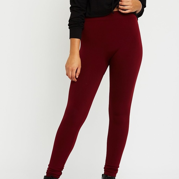 Charlotte Russe Pants - FIANL SALE Brand New Fleece Lined Leggings 🌹🌹